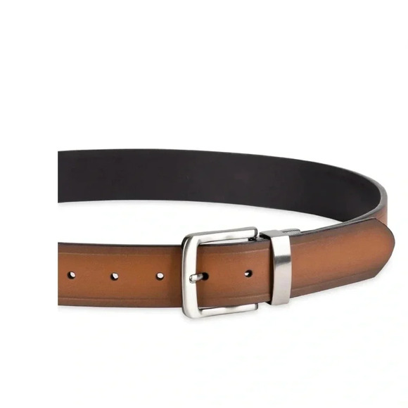 Dickies Men's Two-In-One Reversible Tan to Black Casual Belt - Picture 5 of 7